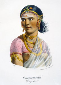 カンマタッチ、ダンサー、1827-35年 作： M.E. Burnouf